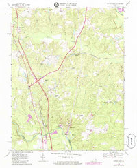 Ruther Glen 1969 topographic map thumbnail