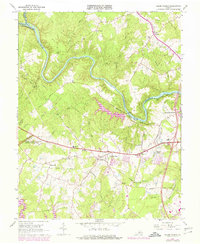 Salem Church 1966 topographic map preview