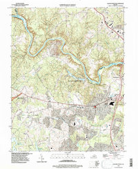 Salem Church 1994 topographic map thumbnail