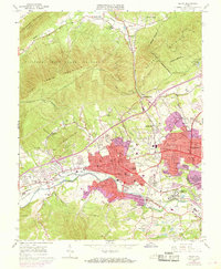 Salem 1963 topographic map thumbnail