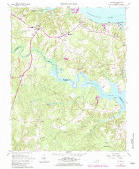 Saluda 1965 topographic map thumbnail