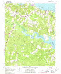 Saluda 1965 topographic map thumbnail