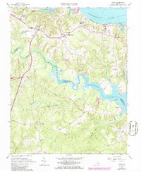 Saluda 1965 topographic map preview