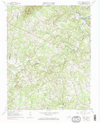 Sandy Level 1965 topographic map thumbnail