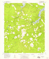 Savedge 1956 topographic map thumbnail