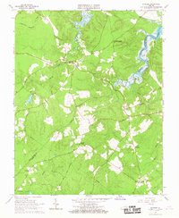 Savedge 1966 topographic map thumbnail