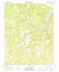 Savedge 1966 topographic map thumbnail