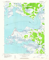 Saxis 1942 topographic map thumbnail