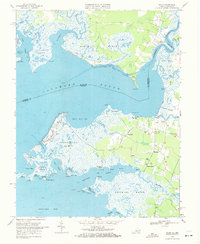 Saxis 1968 topographic map thumbnail
