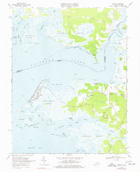 Saxis 1968 topographic map thumbnail
