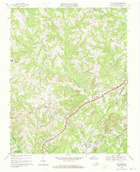 Scottsburg 1968 topographic map thumbnail