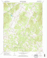 Sedalia 1965 topographic map thumbnail