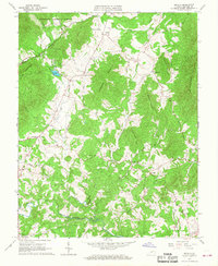 Sedalia 1965 topographic map thumbnail