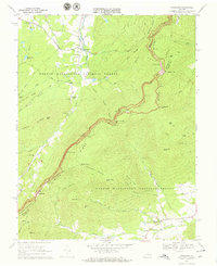 Sherando 1967 topographic map thumbnail
