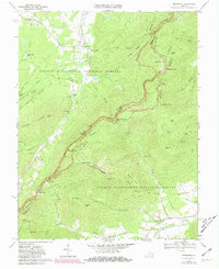Sherando 1967 topographic map thumbnail