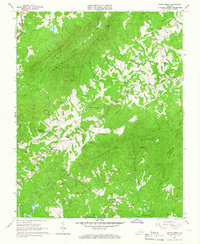 Snow Creek 1964 topographic map thumbnail