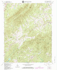 Snow Creek 1964 topographic map thumbnail