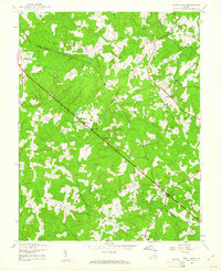 South Anna 1943 topographic map thumbnail