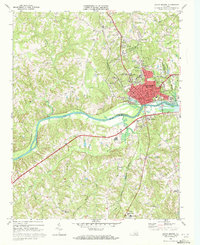 South Boston 1969 topographic map thumbnail