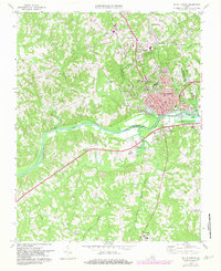 South Boston 1969 topographic map thumbnail