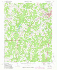South Hill 1968 topographic map thumbnail