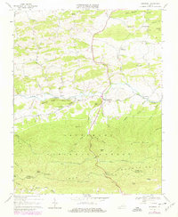 Speedwell 1968 topographic map thumbnail