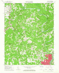 Spray topographic map thumbnail