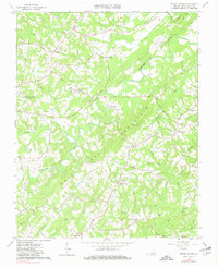 Spring Garden 1964 topographic map thumbnail