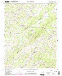 Spring Garden 1964 topographic map thumbnail