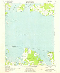 St Clements Island 1968 topographic map thumbnail