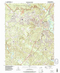 Stafford 1994 topographic map thumbnail