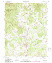 Stanardsville 1964 topographic map thumbnail