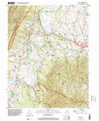 Stanley 1997 topographic map thumbnail