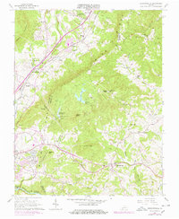 Stewartsville 1963 topographic map thumbnail