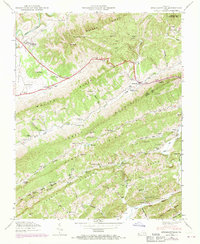 Stickleyville 1946 topographic map thumbnail