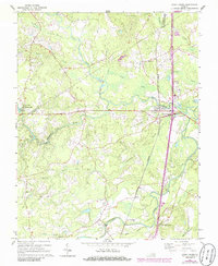 Stony Creek 1967 topographic map thumbnail