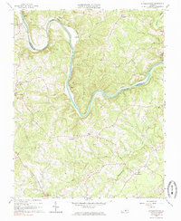 Straightstone 1966 topographic map thumbnail