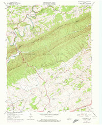 Staffordsville 1965 topographic map thumbnail