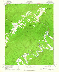 Strom 1962 topographic map preview