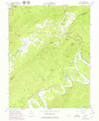 Strom 1962 topographic map preview