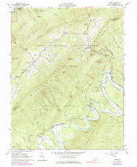 Strom 1962 topographic map preview
