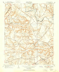Studley 1951 topographic map preview