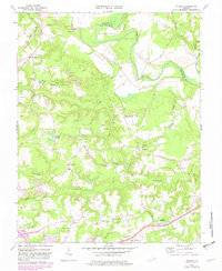 Studley 1964 topographic map preview