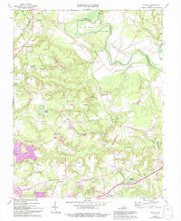 Studley 1964 topographic map preview