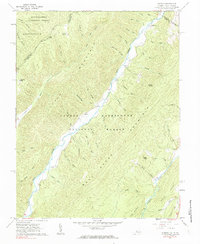 Sunrise 1961 topographic map thumbnail