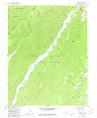 Sunrise 1961 topographic map thumbnail
