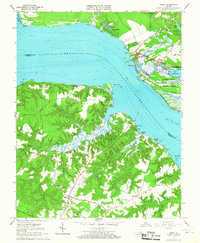Surry 1965 topographic map thumbnail