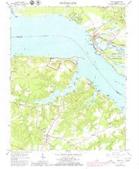 Surry 1965 topographic map preview