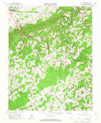 Sylvatus 1965 topographic map thumbnail