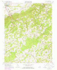 Sylvatus 1965 topographic map thumbnail
